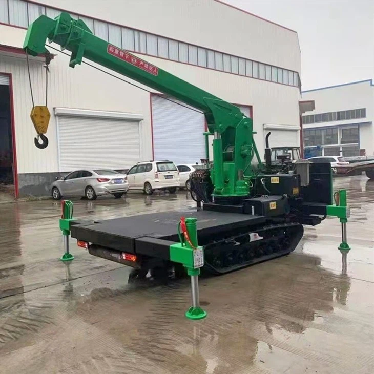 Crawler-type Truck-mounted Crane Multipurpose Ivy Self-unloading Self-contained Lifting All-in-one Machine